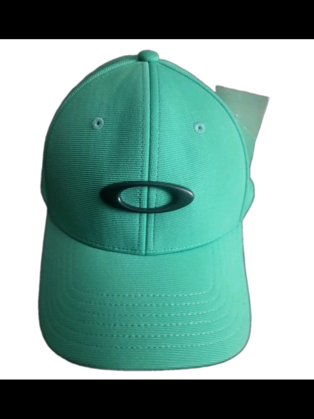 Oakley Mens TinCan Stretch Baseball Cap Hat Mint Green small/medium